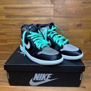 Nike Air Jordan 1 Retro High OG Satin Shadow Womens 8.5 Black Shoes FD4810 010